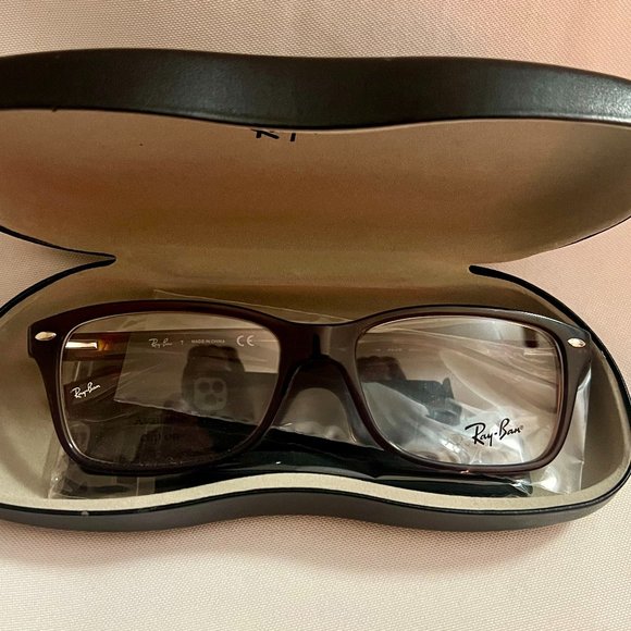 Ray-Ban RB 5228 5628 55-17-140 Eyeglass Frames Opal Brown Unisex